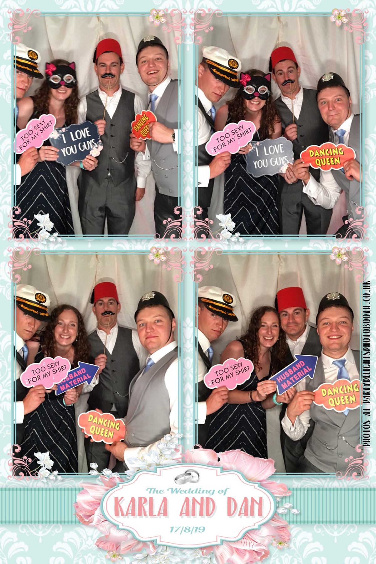 Karla and Dan’s Wedding - Prints | View more photos from the event at gallery.partydelightsphotobooth.co.uk/u/PartyDelightsPhotoBooth/Karla-and-Dan’s-Wedding-Prints